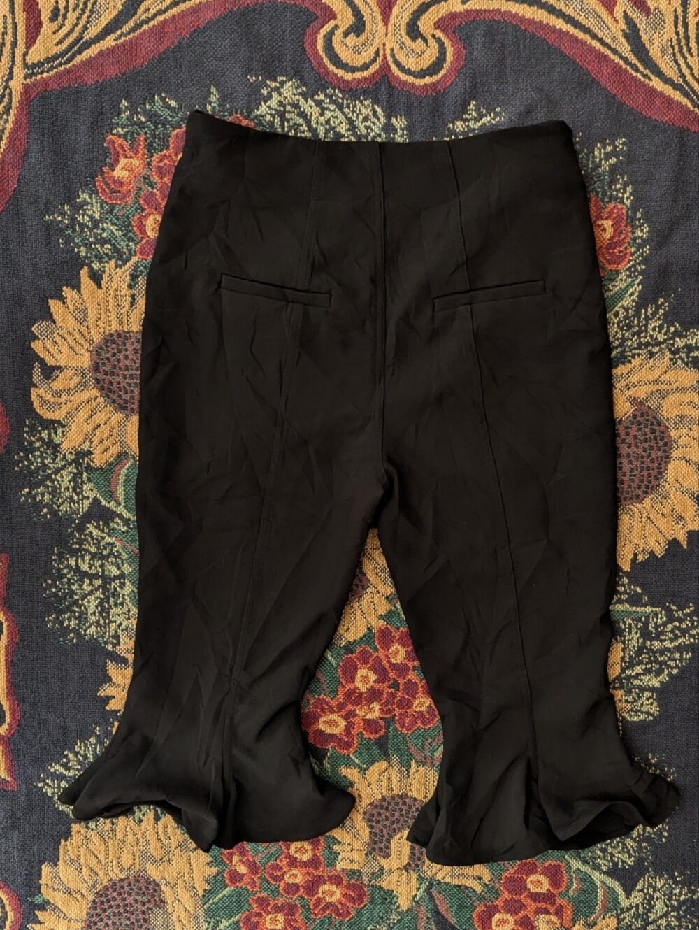 Free People Regina Ruffle Capris - Picture 3 of 4